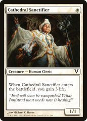 Santificador da Catedral / Cathedral Sanctifier - Magic: The Gathering - MoxLand