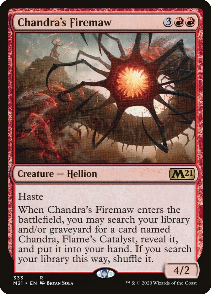 Ignívomo de Chandra / Chandra's Firemaw - Magic: The Gathering - MoxLand