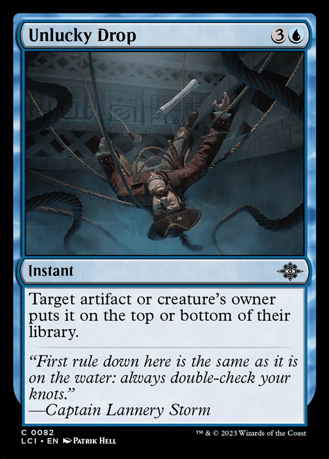 Tombo Azarado / Unlucky Drop - Magic: The Gathering - MoxLand