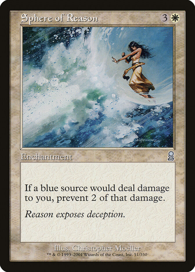 Esfera da Razão / Sphere of Reason - Magic: The Gathering - MoxLand