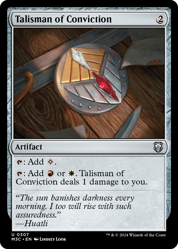Talismã da Convicção / Talisman of Conviction - Magic: The Gathering - MoxLand