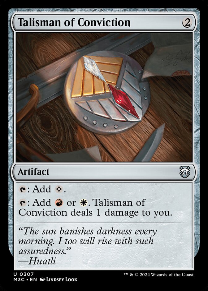 Talismã da Convicção / Talisman of Conviction - Magic: The Gathering - MoxLand