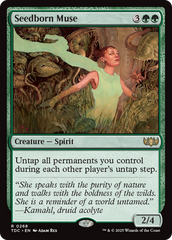 Musa Nascida da Semente / Seedborn Muse - Magic: The Gathering - MoxLand