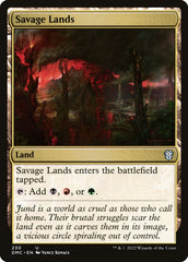 Terras Selvagens / Savage Lands - Magic: The Gathering - MoxLand
