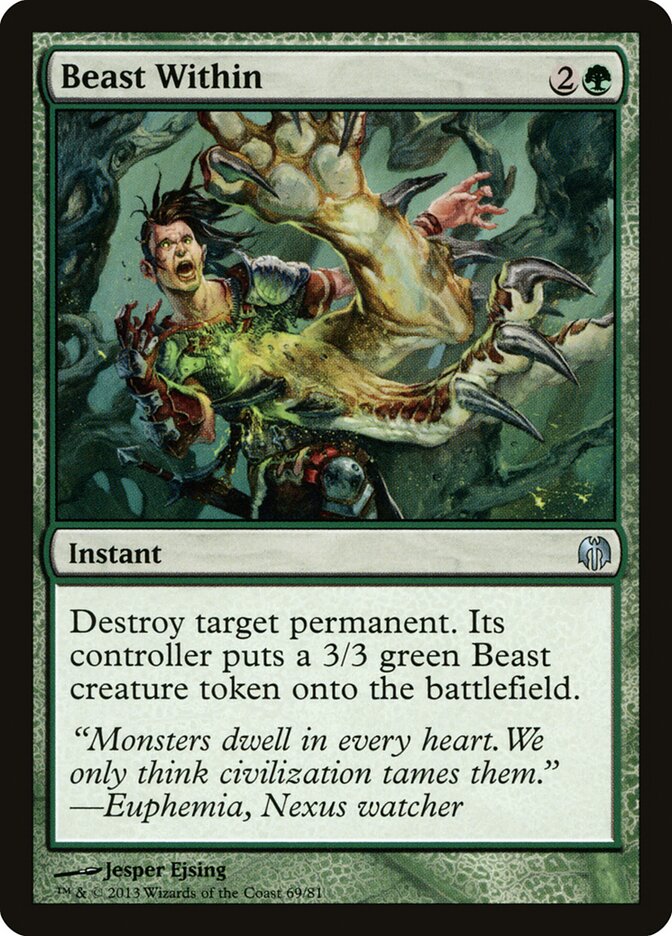 Fera Interior / Beast Within - Magic: The Gathering - MoxLand