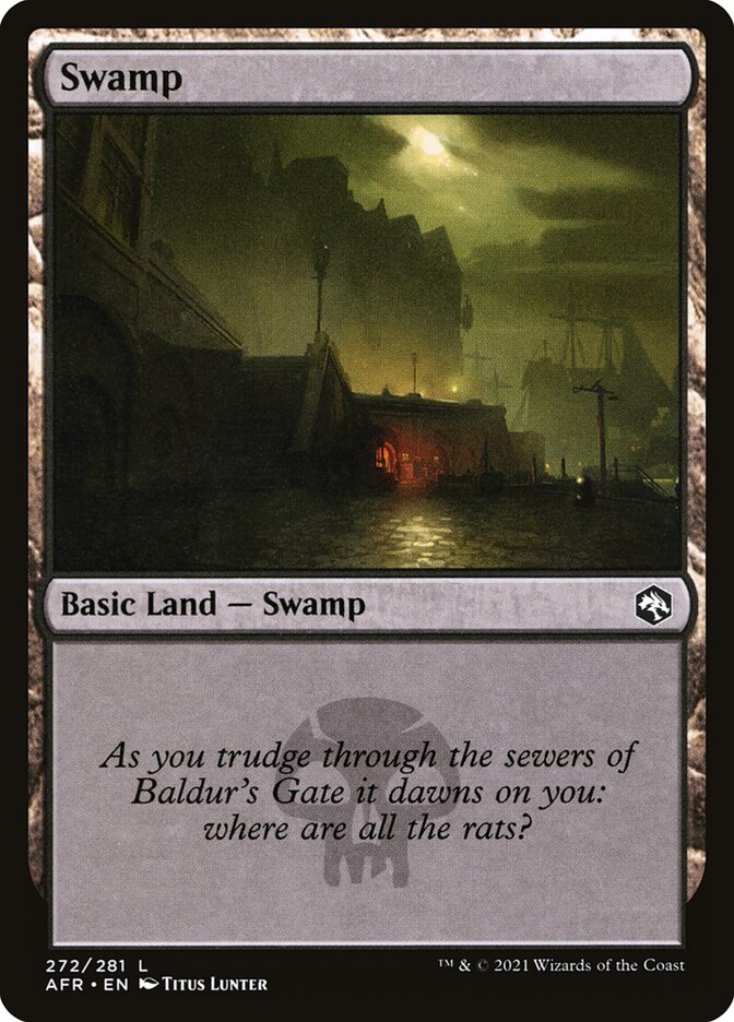 Pântano / Swamp - Magic: The Gathering - MoxLand