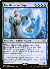 Sábio das Manifestações / Manifestation Sage - Magic: The Gathering - MoxLand