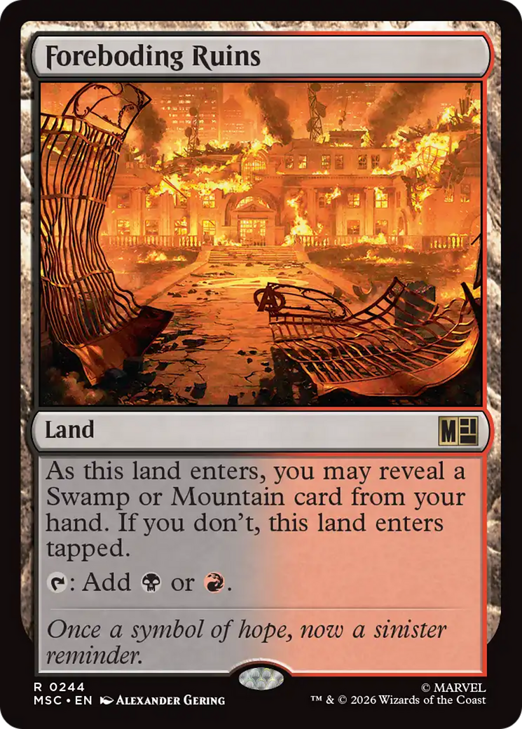 Ruínas Agourentas / Foreboding Ruins - Magic: The Gathering - MoxLand