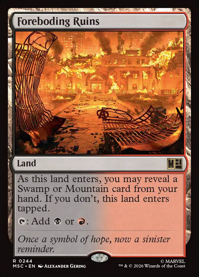 Ruínas Agourentas / Foreboding Ruins - Magic: The Gathering - MoxLand