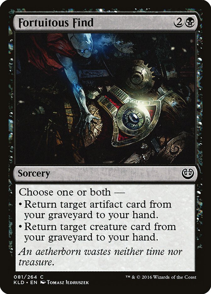 Descoberta Fortuita / Fortuitous Find - Magic: The Gathering - MoxLand