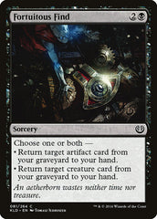 Descoberta Fortuita / Fortuitous Find - Magic: The Gathering - MoxLand