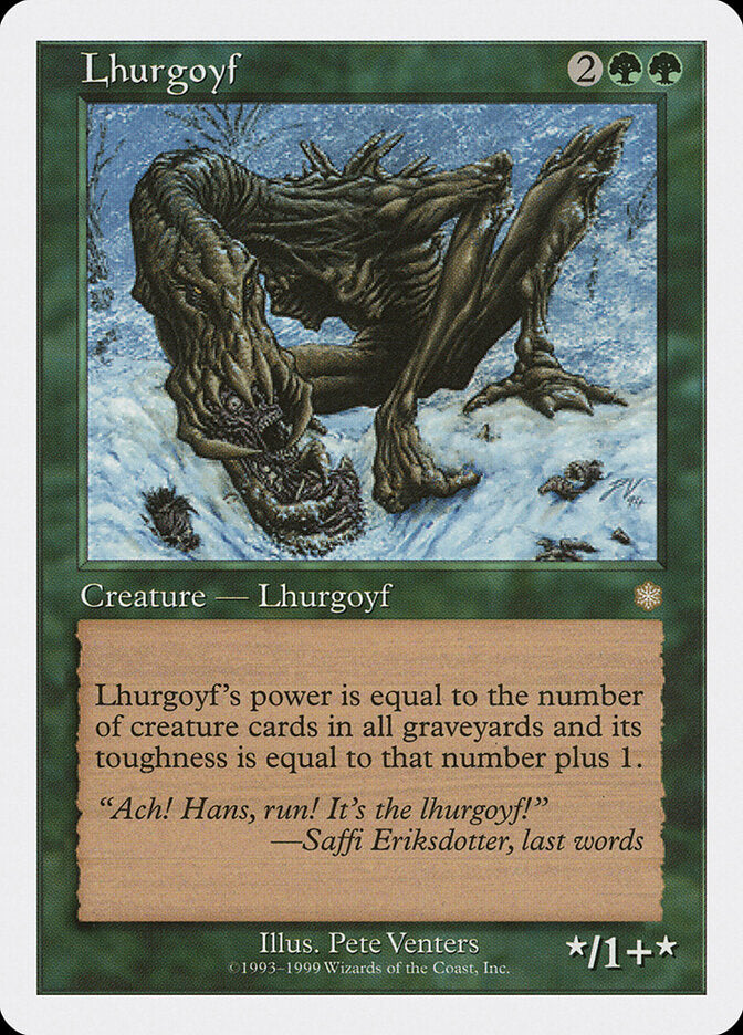 Lhurgoyf - Magic: The Gathering - MoxLand