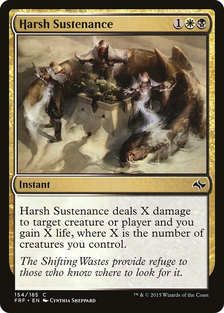 Sustento Árduo / Harsh Sustenance