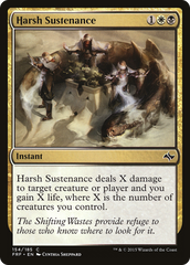 Sustento Árduo / Harsh Sustenance