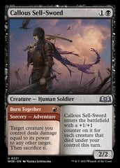 Mercenário Impiedoso / Callous Sell-Sword - Magic: The Gathering - MoxLand
