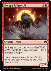 Lobo-de-crina Faminto / Hungry Ridgewolf - Magic: The Gathering - MoxLand