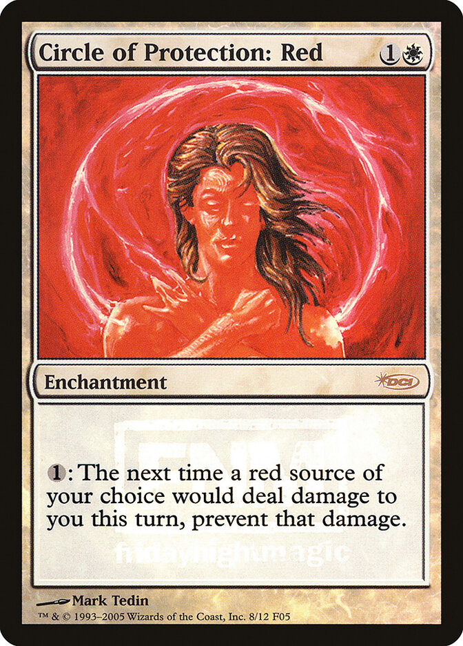 Círculo de Proteção: Vermelho / Circle of Protection: Red - Magic: The Gathering - MoxLand