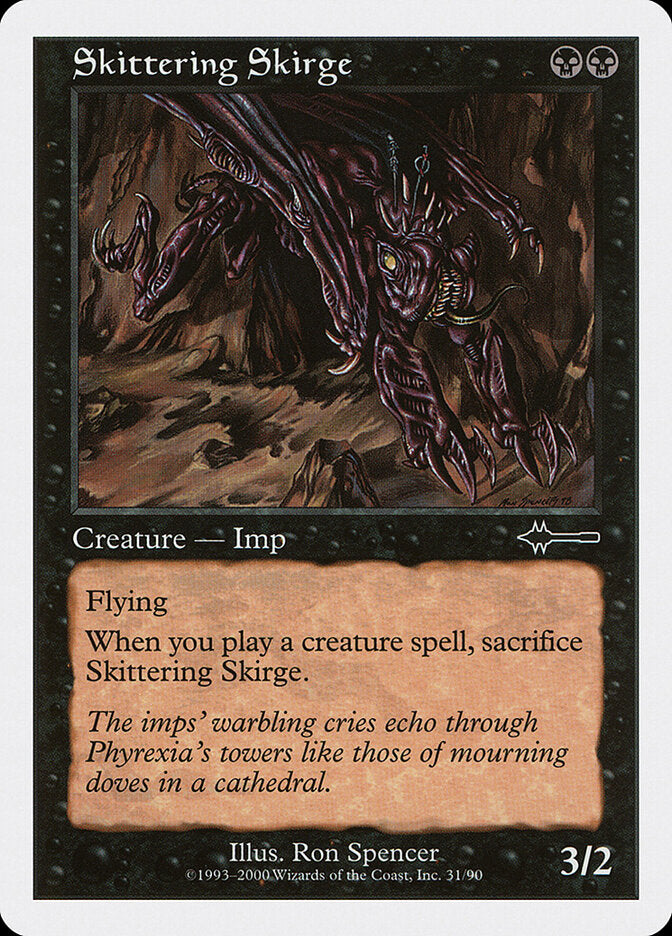 Eskirge Esvoaçante / Skittering Skirge - Magic: The Gathering - MoxLand