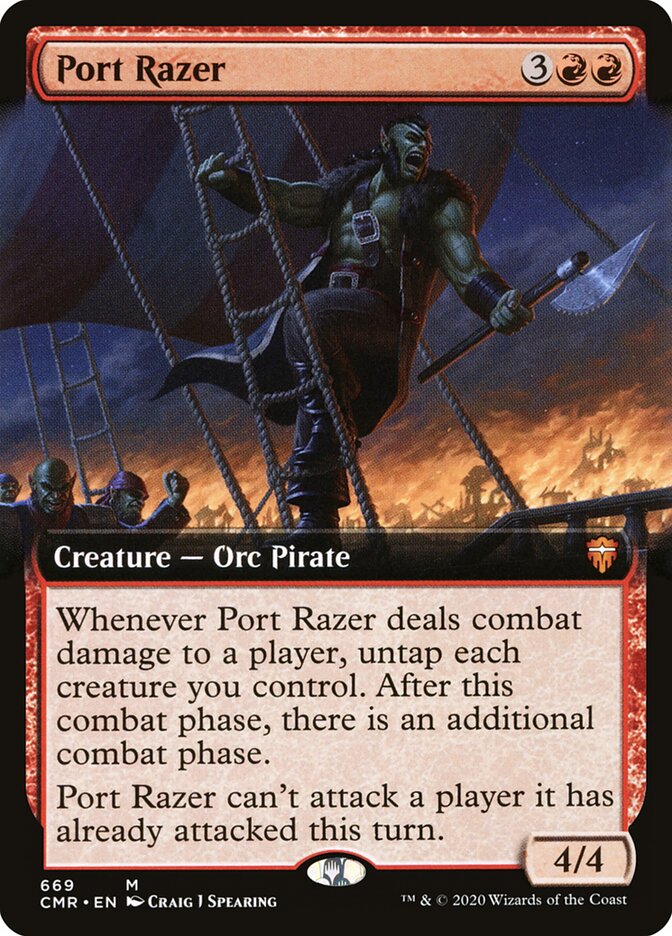 Arrasador de Portos / Port Razer - Magic: The Gathering - MoxLand