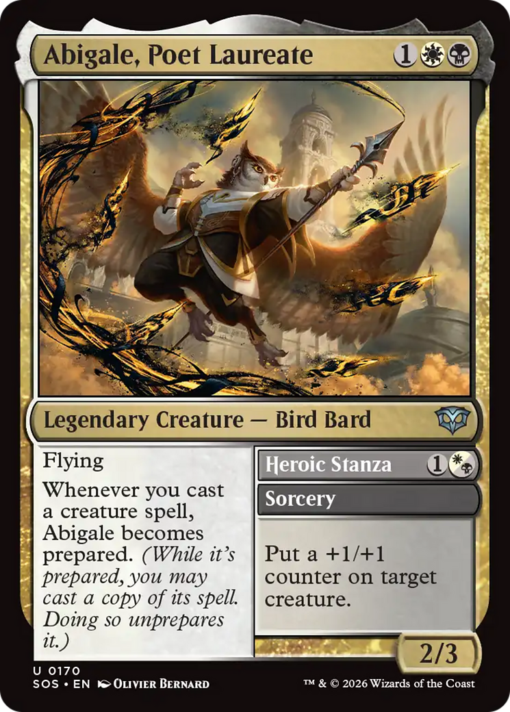 Abigale, Poet Laureate - Magic: The Gathering - MoxLand