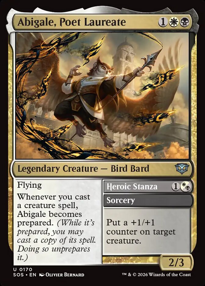 Abigale, Poet Laureate - Magic: The Gathering - MoxLand