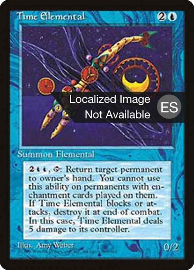 Elemental do Tempo / Time Elemental - Magic: The Gathering - MoxLand