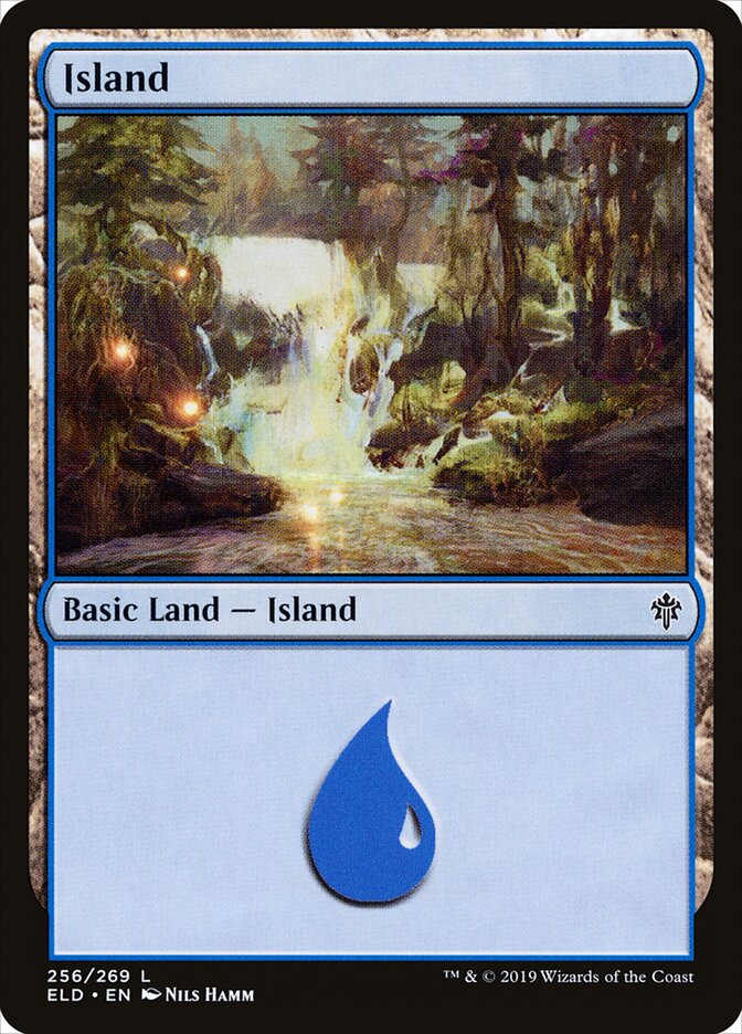 Ilha / Island - Magic: The Gathering - MoxLand