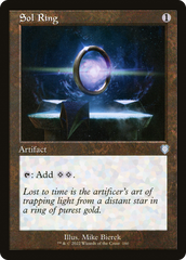 Anel Solar / Sol Ring - Magic: The Gathering - MoxLand