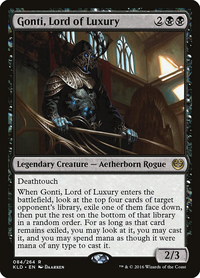 Gonti, Senhor da Opulência / Gonti, Lord of Luxury - Magic: The Gathering - MoxLand
