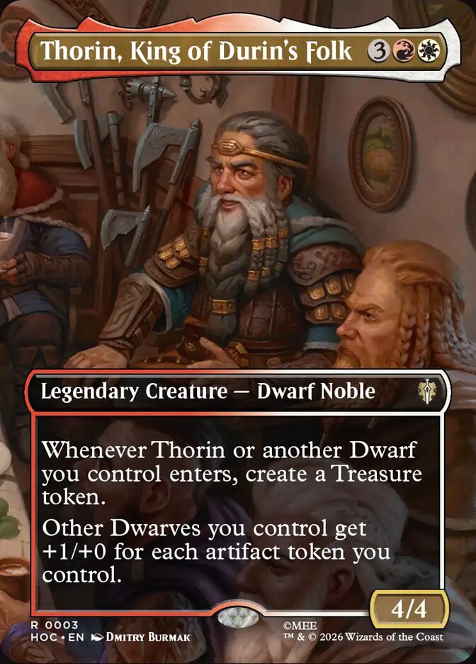 Thorin, King of Durin's Folk