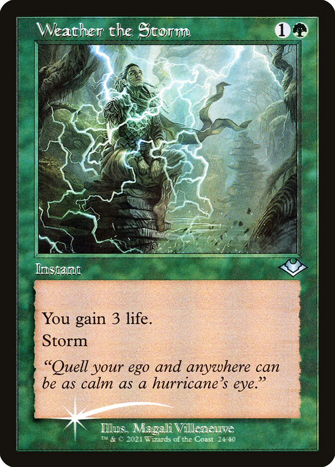 Resistir à Tempestade / Weather the Storm - Magic: The Gathering - MoxLand