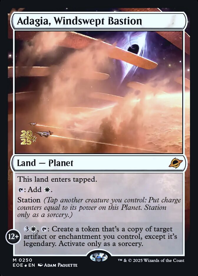 Adagia, Windswept Bastion - Magic: The Gathering - MoxLand