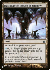 Manto do Crepúsculo, Casa das Sombras / Duskmantle, House of Shadow - Magic: The Gathering - MoxLand