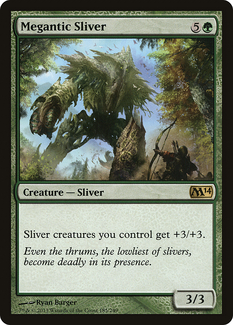 Fractius Megântico / Megantic Sliver - Magic: The Gathering - MoxLand