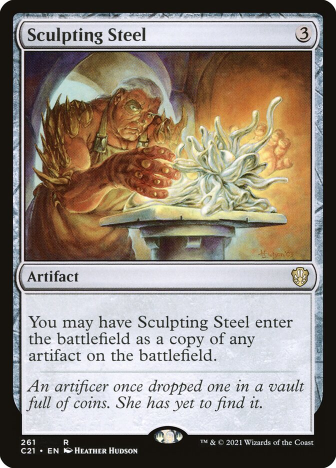 Aço Esculpível / Sculpting Steel - Magic: The Gathering - MoxLand