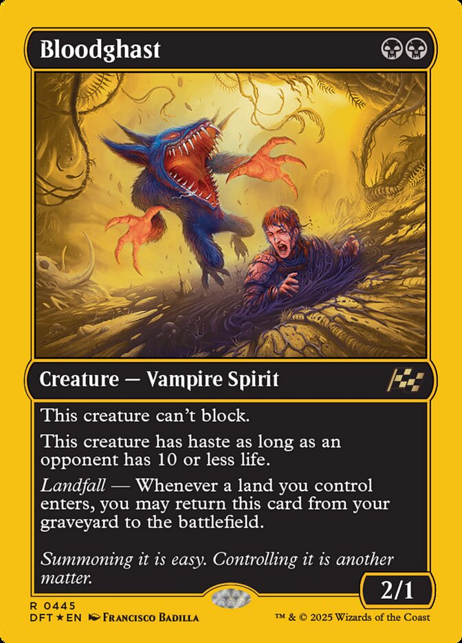 Terror Sanguinário / Bloodghast - Magic: The Gathering - MoxLand