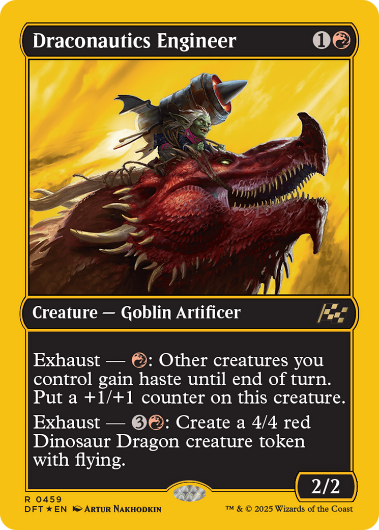 Engenheira Draconáutica / Draconautics Engineer - Magic: The Gathering - MoxLand