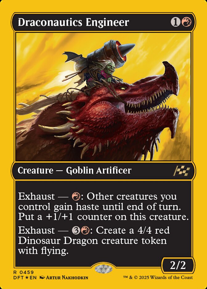 Engenheira Draconáutica / Draconautics Engineer - Magic: The Gathering - MoxLand