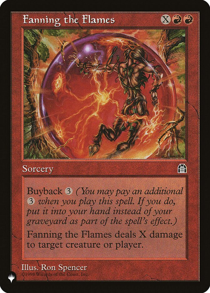 Avivar as Chamas / Fanning the Flames - Magic: The Gathering - MoxLand