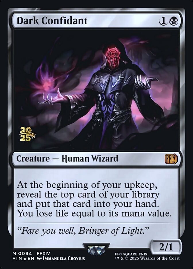 Confidente Sombrio / Dark Confidant - Magic: The Gathering - MoxLand