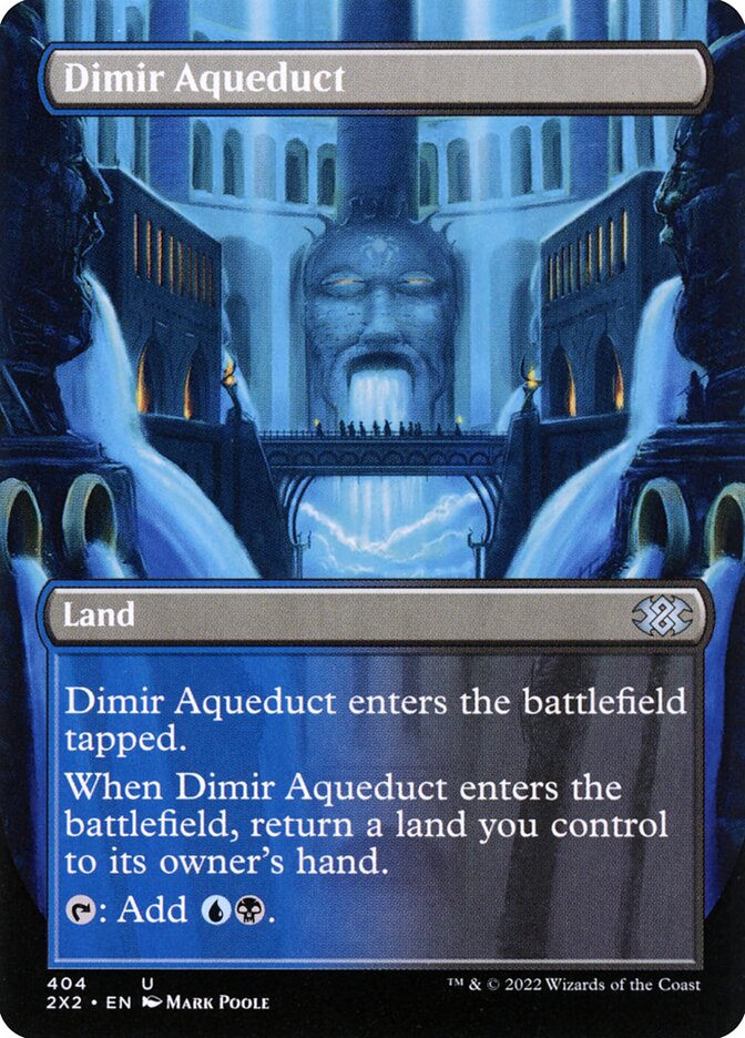 Aqueduto Dimir / Dimir Aqueduct - Magic: The Gathering - MoxLand