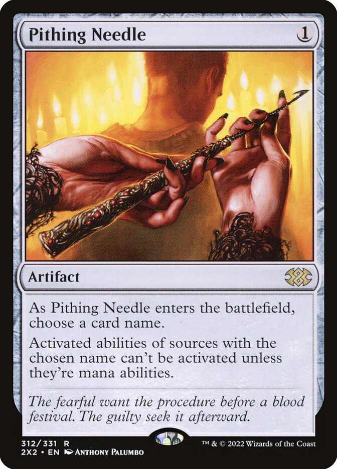 Agulha Medular / Pithing Needle - Magic: The Gathering - MoxLand