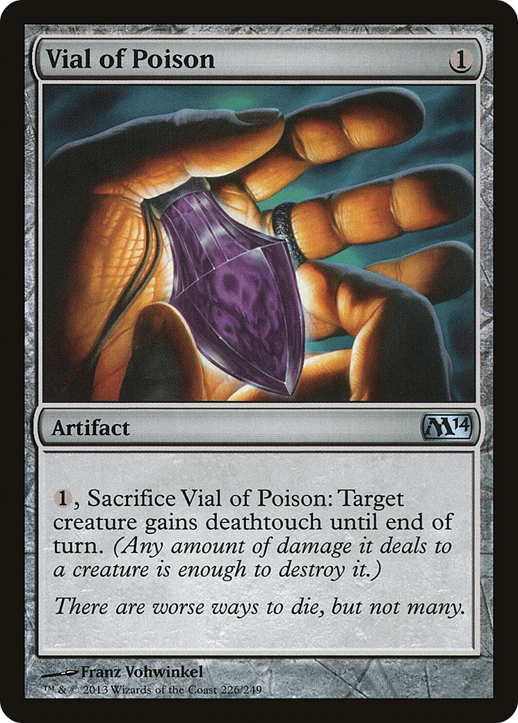 Frasco de Veneno / Vial of Poison - Magic: The Gathering - MoxLand