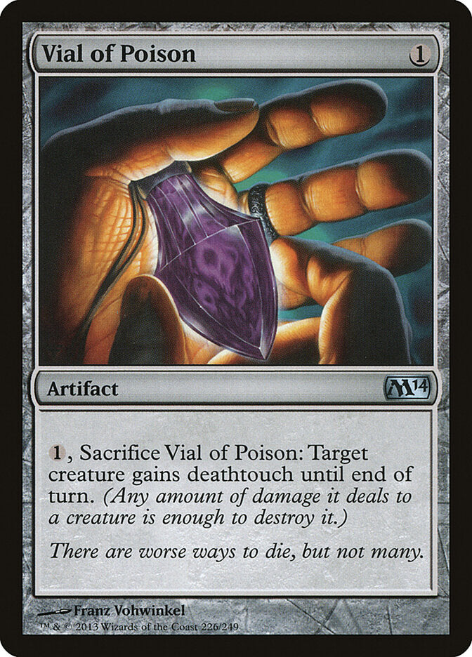 Frasco de Veneno / Vial of Poison - Magic: The Gathering - MoxLand
