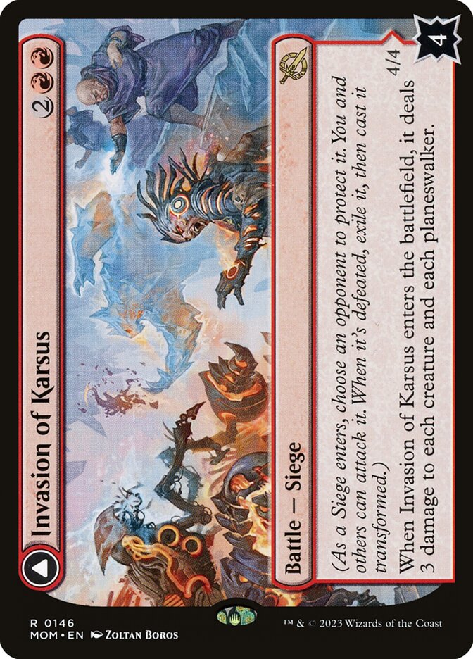 Invasão de Karsus / Invasion of Karsus - Magic: The Gathering - MoxLand