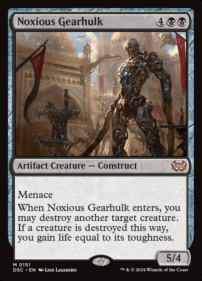 Mecanotitã Pernicioso / Noxious Gearhulk - Magic: The Gathering - MoxLand