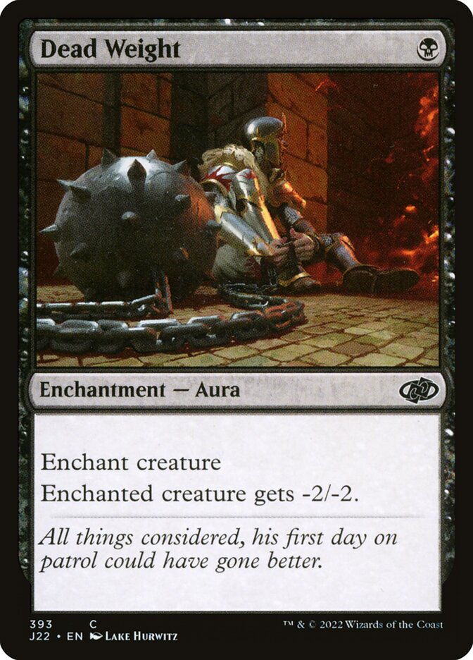 Peso Morto / Dead Weight - Magic: The Gathering - MoxLand
