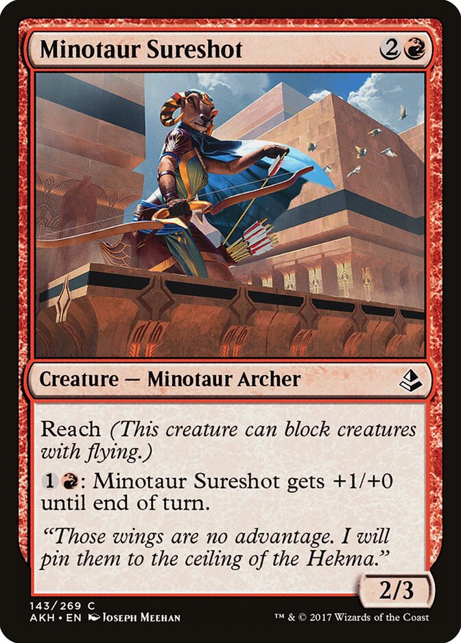 Minotauro Tiro-certo / Minotaur Sureshot - Magic: The Gathering - MoxLand