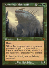 Behemoth Craterópode / Craterhoof Behemoth - Magic: The Gathering - MoxLand