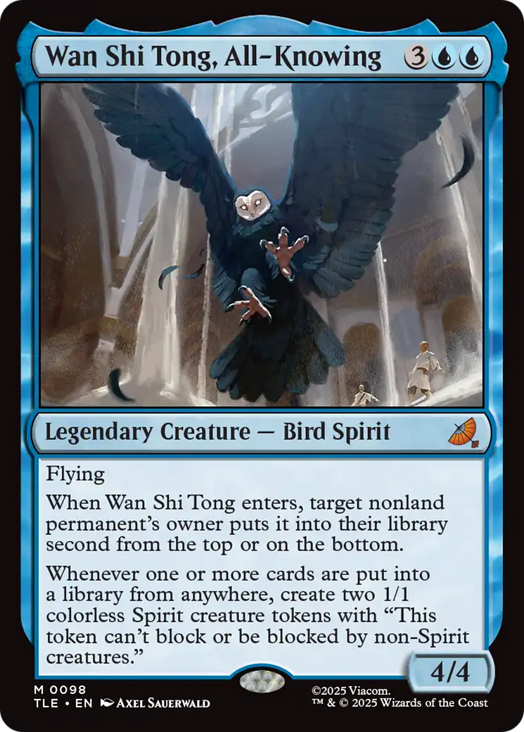 Wan Shi Tong, Onisciente / Wan Shi Tong, All-Knowing - Magic: The Gathering - MoxLand